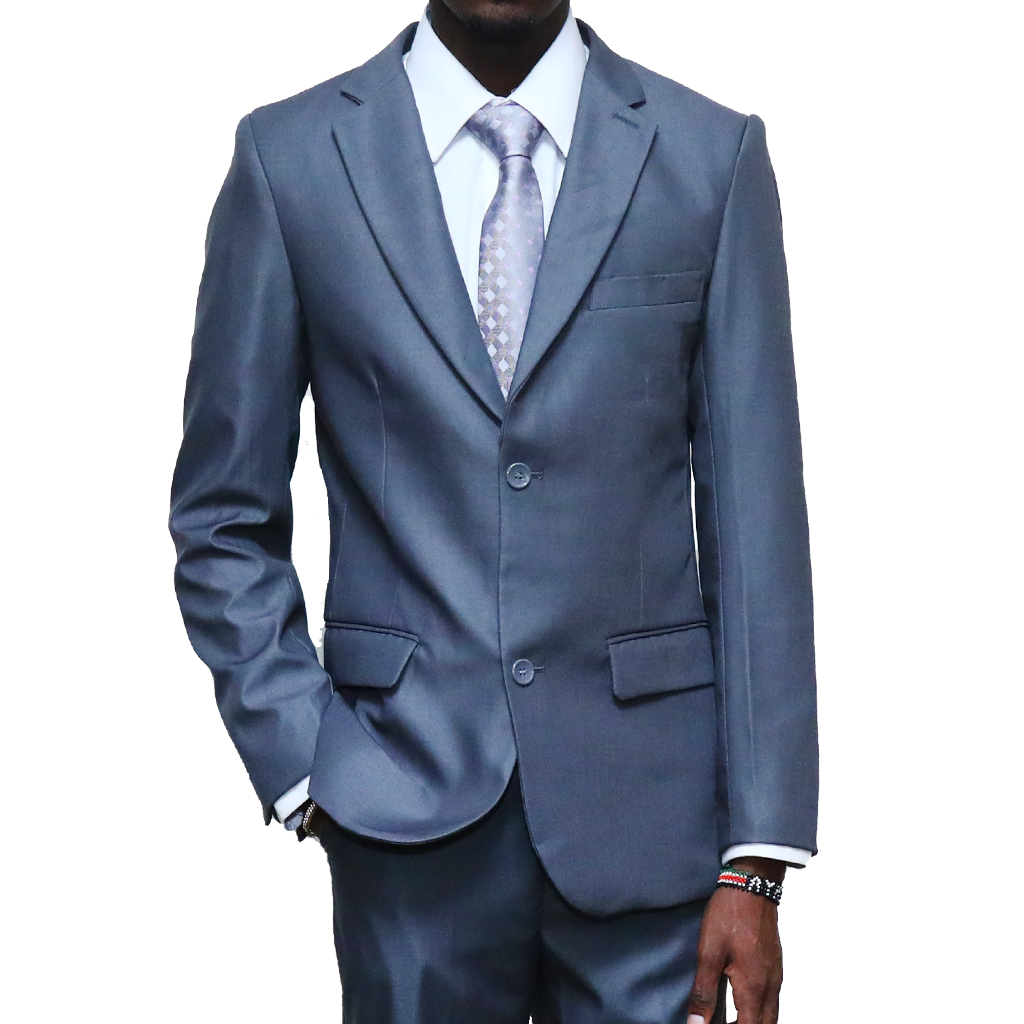 Slim-fit Grey Suit