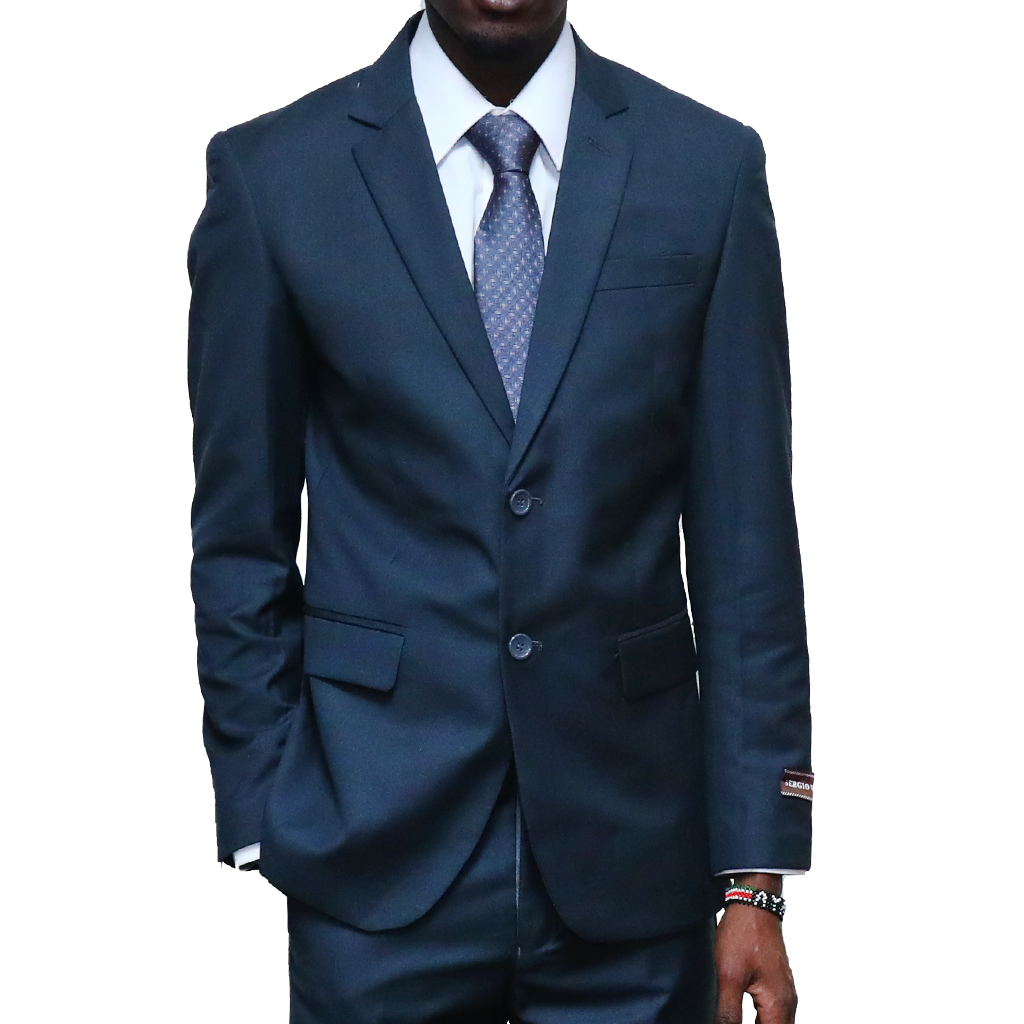 Dark Grey Slim-fit Suit
