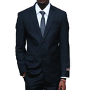 Formal Navy Blue Slim-Fit Suit
