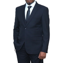 Regular Fit Black Suit