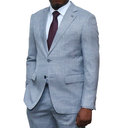 Regular Fit Light Grey Suit
