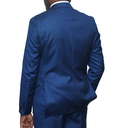 Royal Blue Stripped Suit
