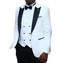 White Tuxedo Suit