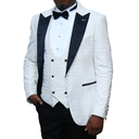 Tuxedo Suit White