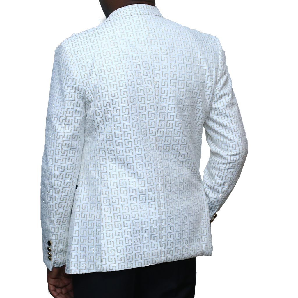 Tuxedo Suit White