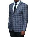 Checked Mix & Match Grey suit