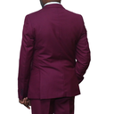 Maroon 3 pc suit Regular Fit