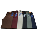 Regular-fit khaki trousers