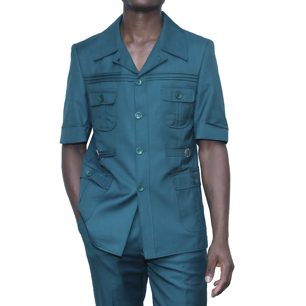 Classy Kaunda Suits Short Sleeves