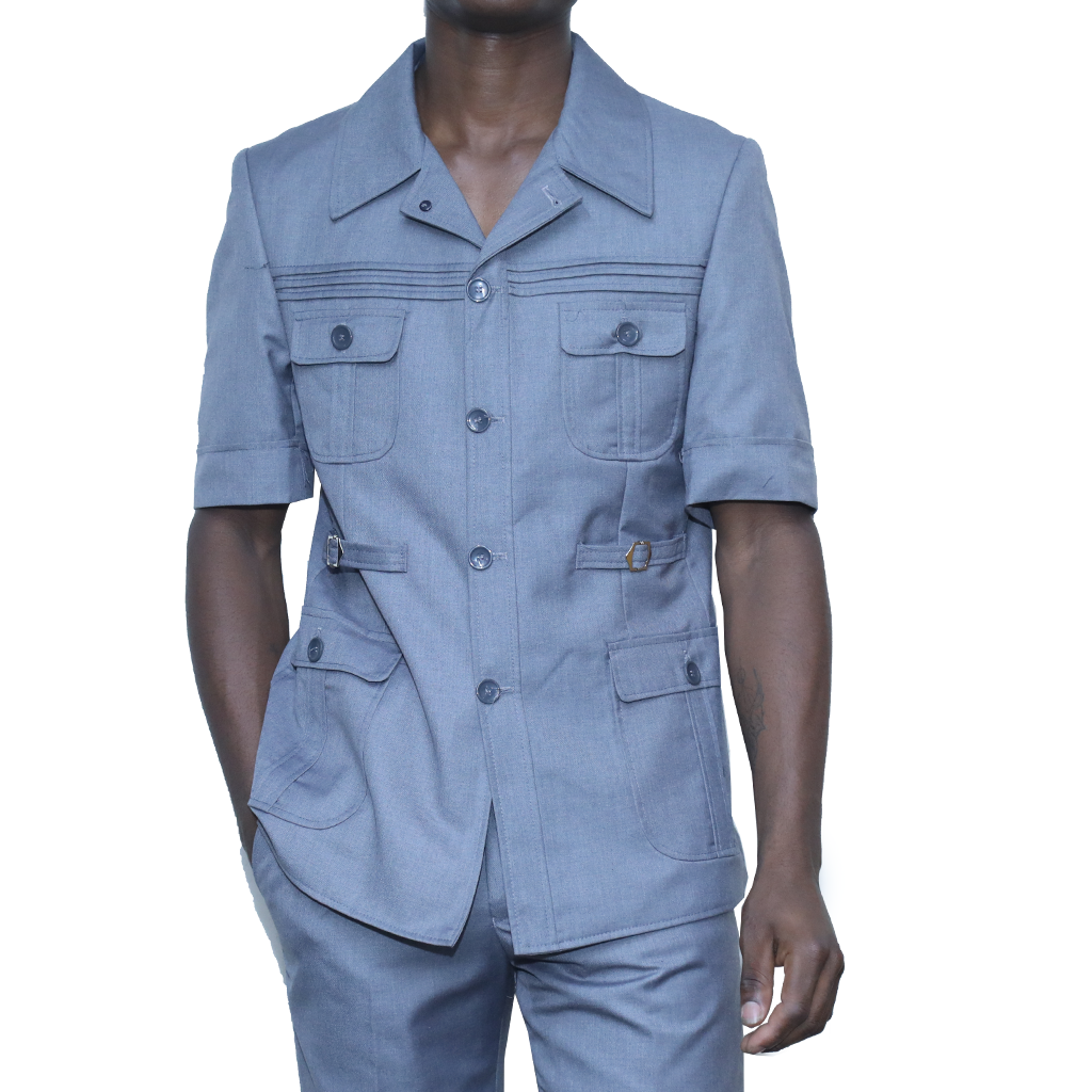 Classy Kaunda Suits Short Sleeves
