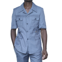 Classy Kaunda Suits Short Sleeves