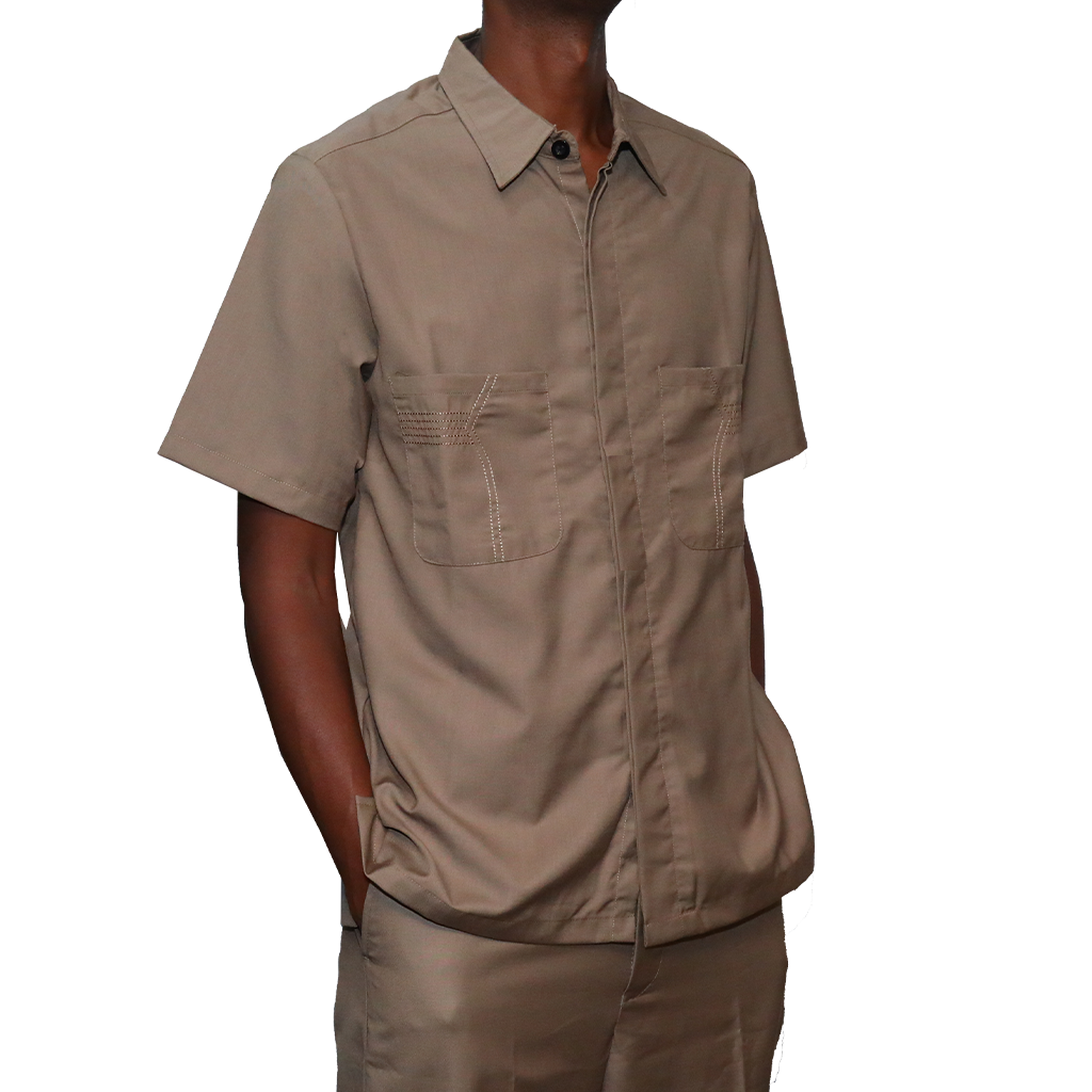 Classy Kaunda Suits Short Sleeves