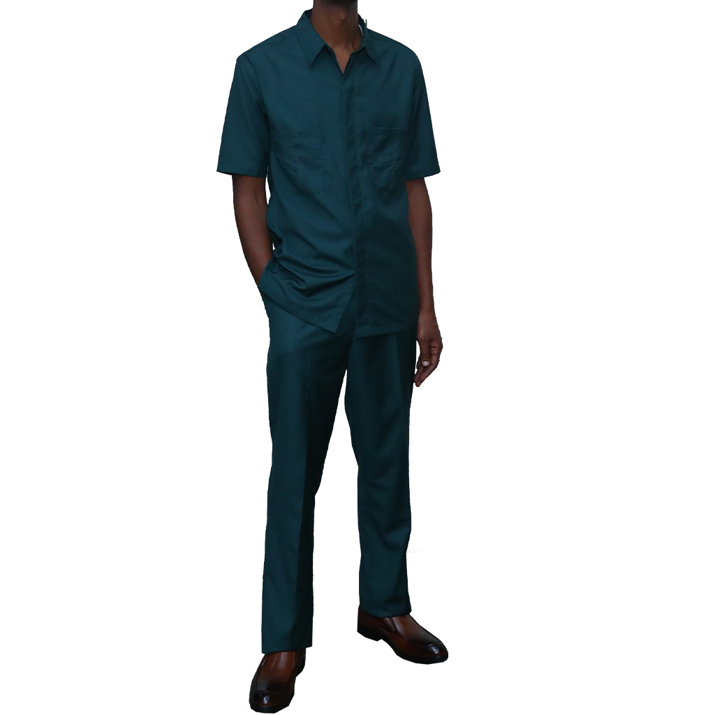 Classy Kaunda Suits Short Sleeves