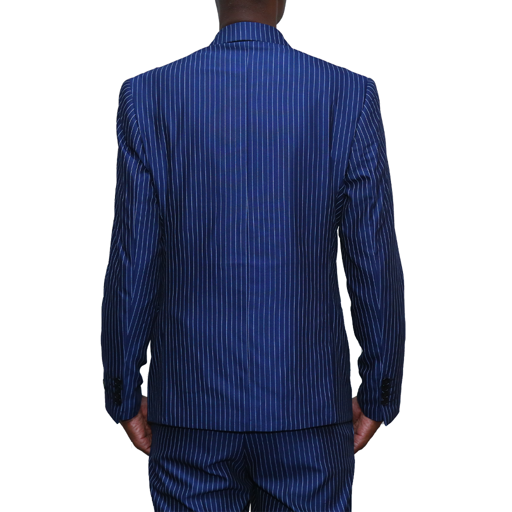 Formal Slim-fit Double Breast Stripped Suit