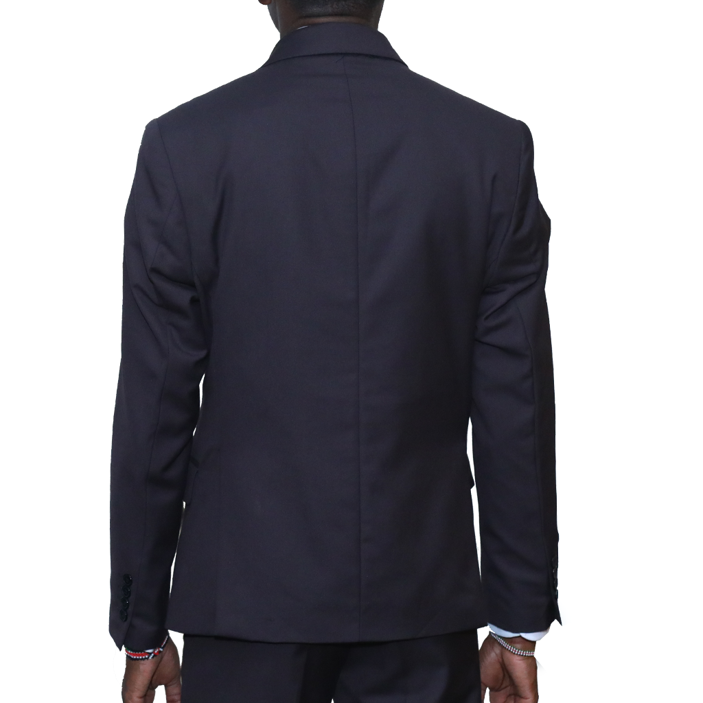 Slim-fit Double Breast Dark Brown Suit