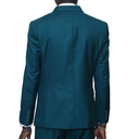 Double Breast Slim-fit Olive Green Suit