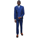 Formal Slim-fit Double Breast Stripped Suit