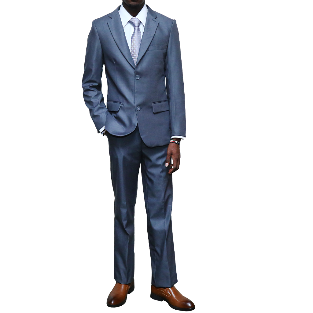 Slim-fit Grey Suit