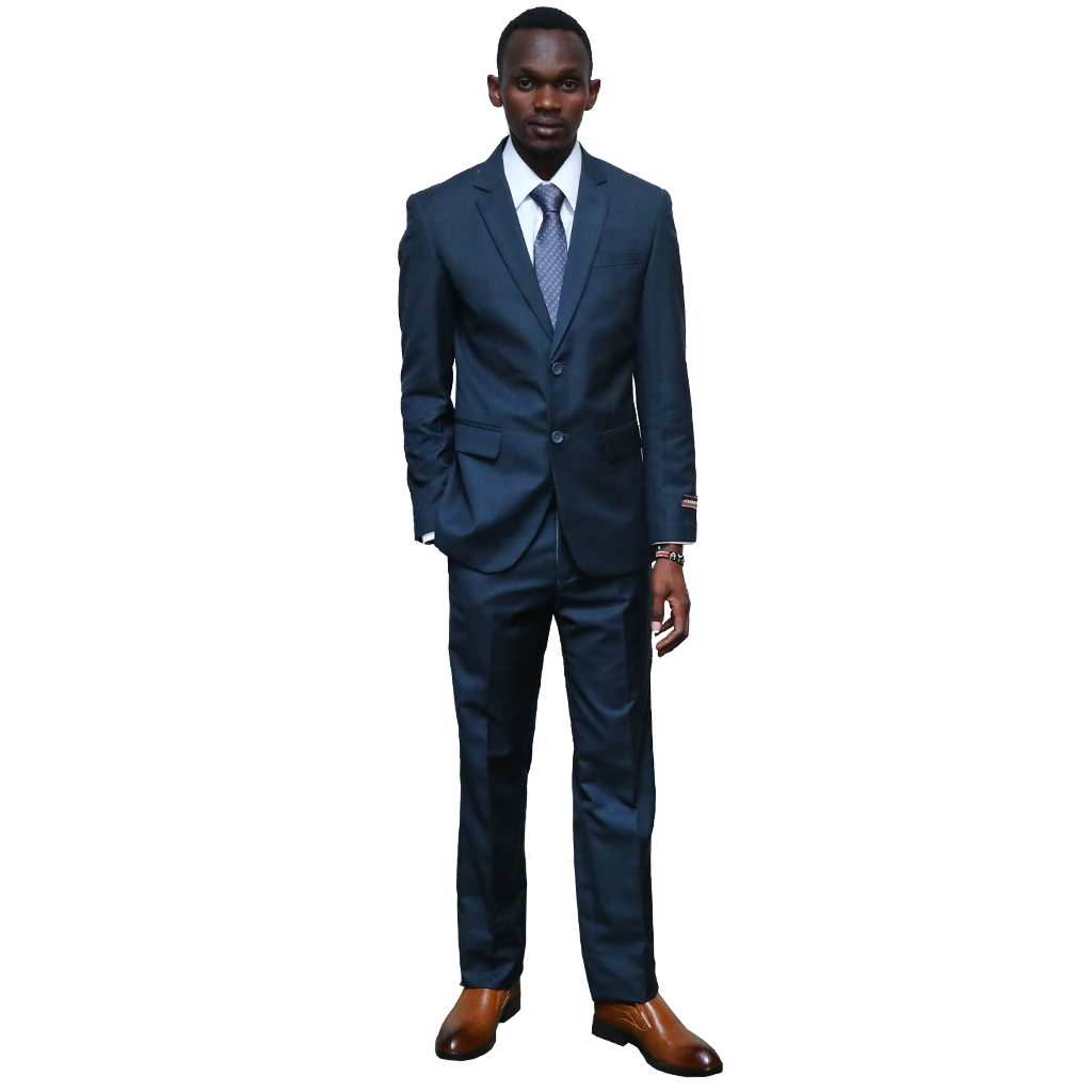 Dark Grey Slim-fit Suit