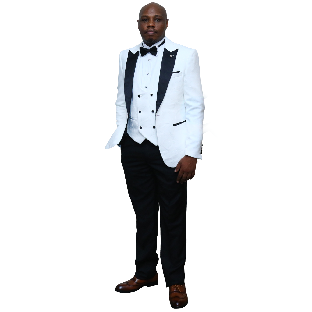White Tuxedo Suit