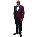 Tuxedo Suit Maroon