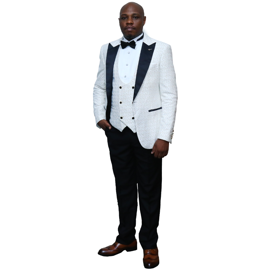 Tuxedo Suit White
