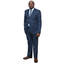 Broad Checked Dark Grey Suit