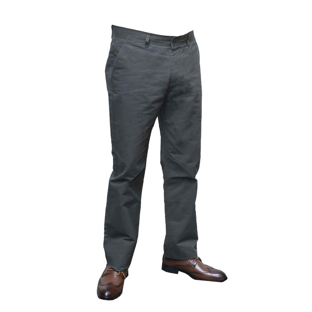 Khaki trousers regular-fit
