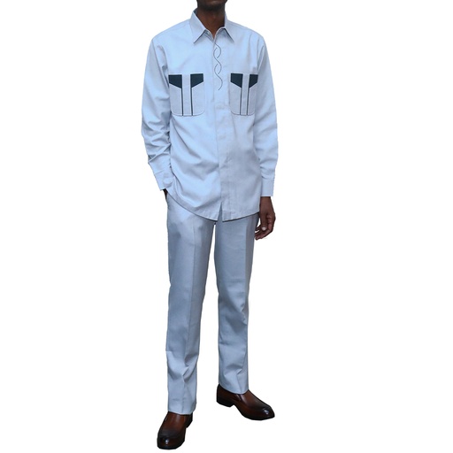 Long Sleeves Kaunda Suit