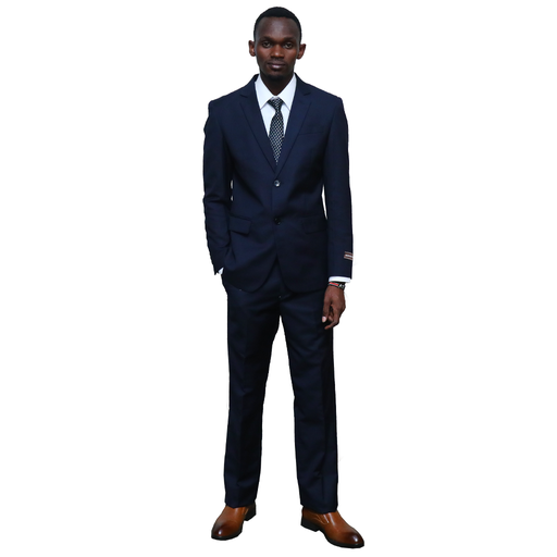 Formal Navy Blue Slim-Fit Suit