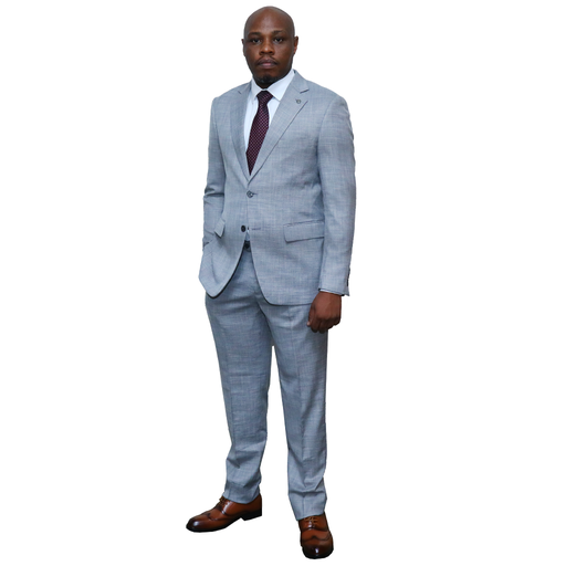 Regular Fit Light Grey Suit