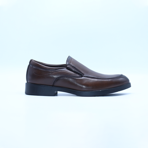 Dark Tan Leather Shoes
